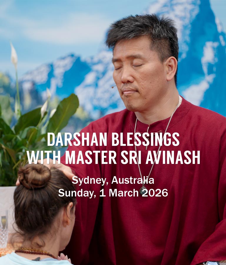 Darshan Blessings with Master Sri Avinash - Free In-Person Events
